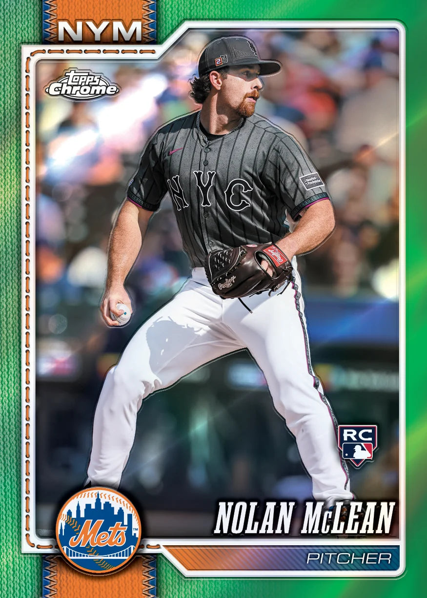 2026 Topps Chrome MLB Baseball Mega Box (SEALED)