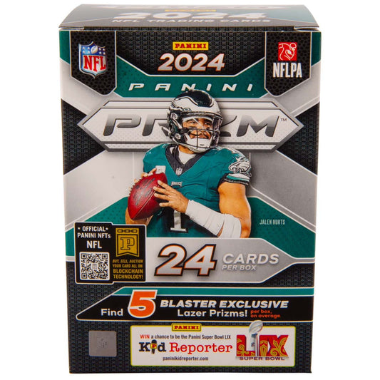 2024 Panini Prizm NFL Football Blaster Box (Orange Disco) (SEALED)