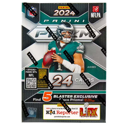 2024 Panini Prizm NFL Football Blaster Box (Orange Disco) (SEALED)