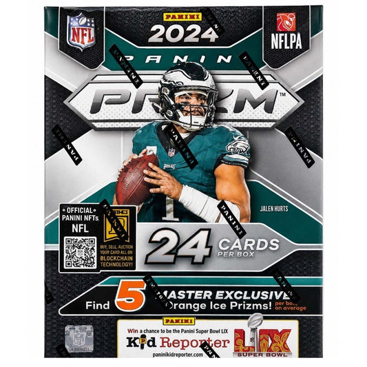 2024 Panini Prizm NFL Football Blaster Box (Orange Ice) (SEALED)