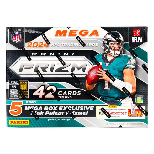 2024 Panini Prizm NFL Football Blaster Box (Pink Pulsar) (SEALED)