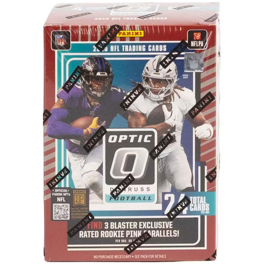 2025 Panini Donruss NFL Optic Football Blaster Box (Pink Parallels) (SEALED)