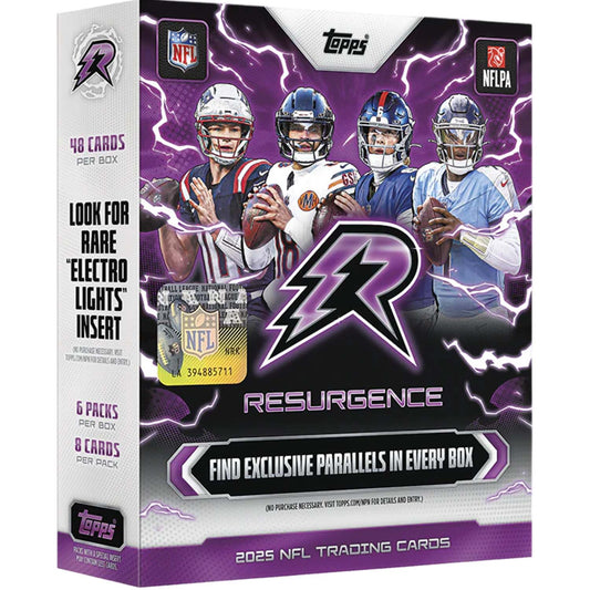 2025 Topps Resurgence NFL Football Mega Box (SEALED)