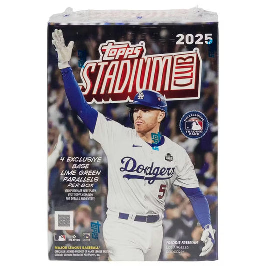 2025 Topps Stadium Club Baseball Blaster Box (SEALED)