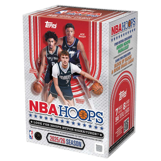 2025/26 Topps Hoops NBA Basketball Blaster Box (SEALED)