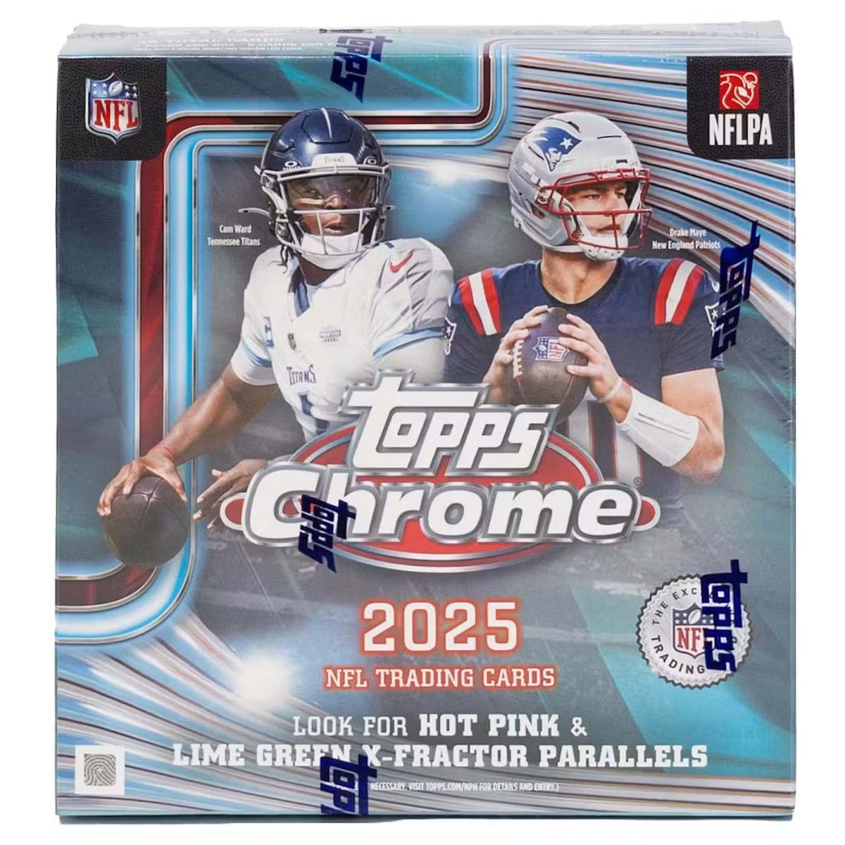 2025 Topps Chrome NFL Football Mega Box (SEALED)
