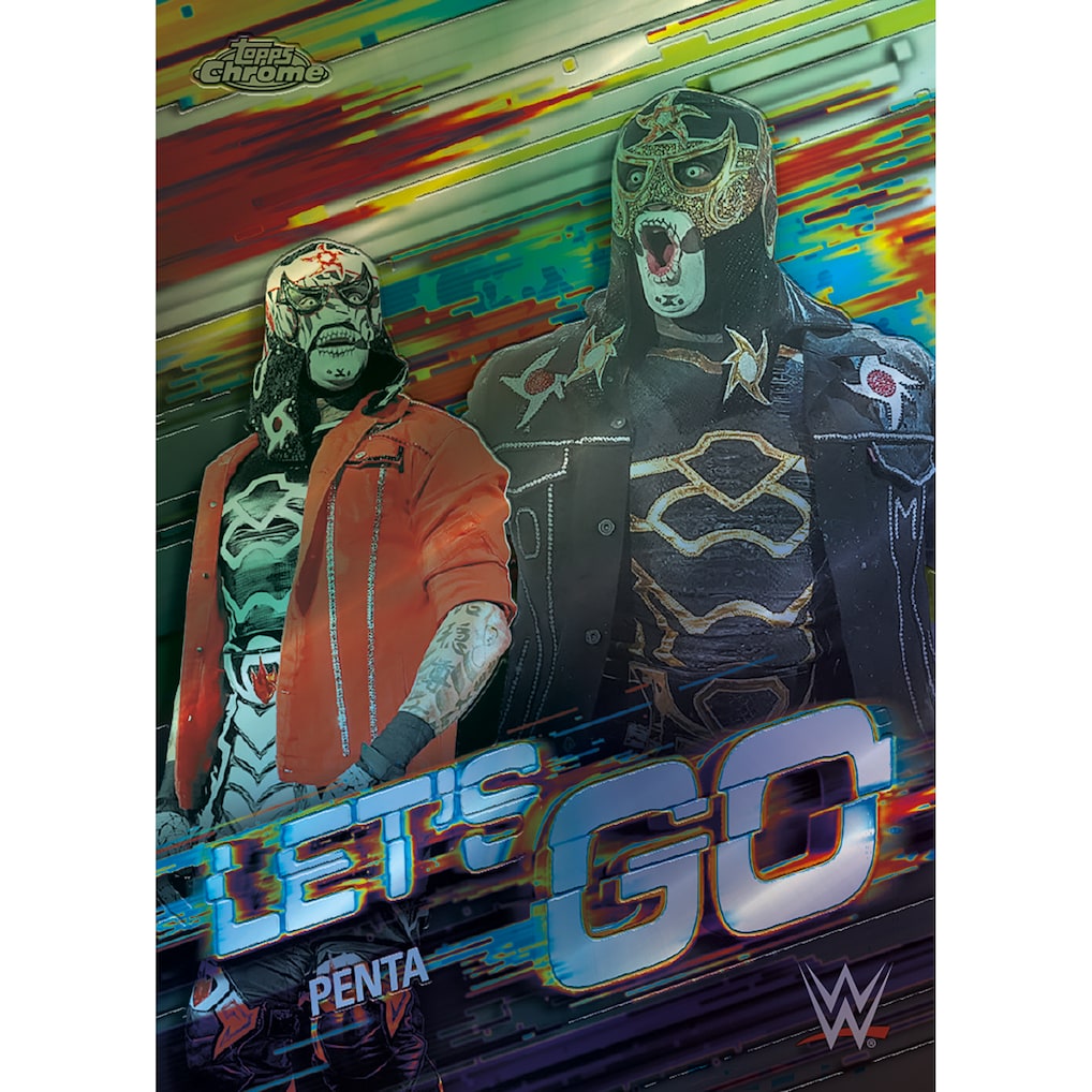 2026 Topps Chrome WWE Mega Box (SEALED)