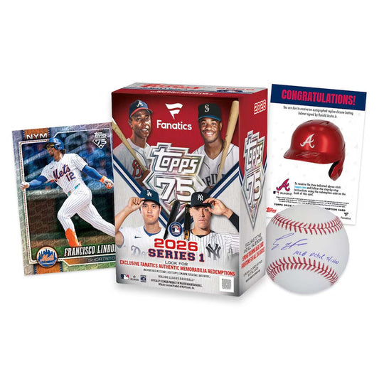 2026 Topps MLB Baseball Series 1 Fanatics Exclusive Blaster Box (SEALED)