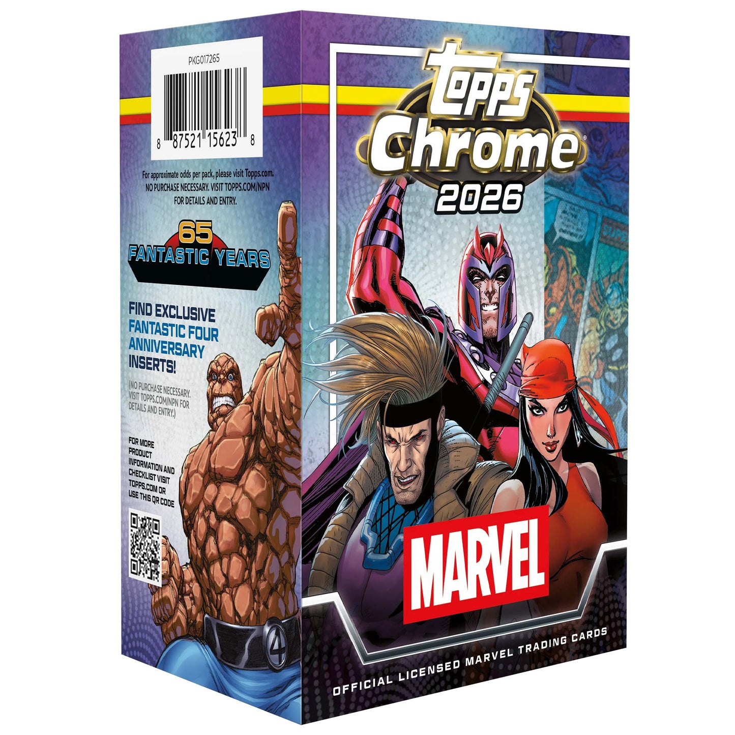 2026 Topps Chrome Marvel Comics Blaster Box (SEALED)