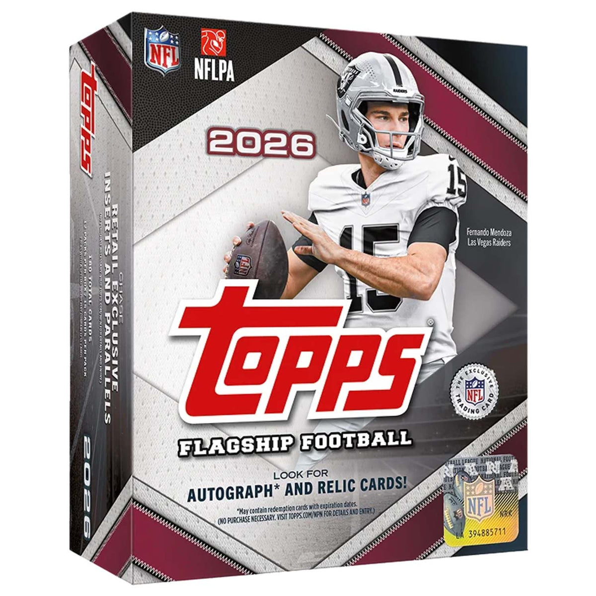 2026 Topps Flagship NFL Football Mega Box (SEALED)