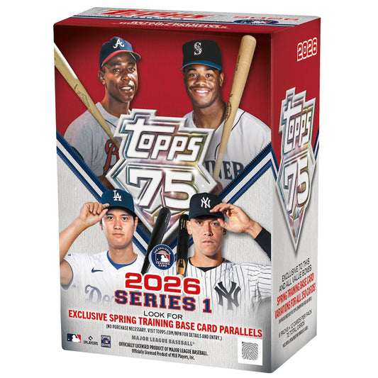 2026 Topps MLB Baseball Series 1 Factory Sealed Value Box (SEALED)