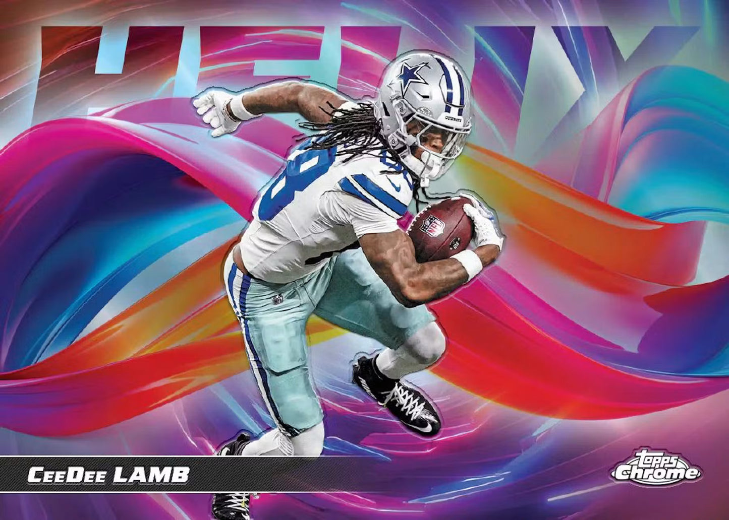 2025 Topps Chrome NFL Football Mega Box (SEALED)