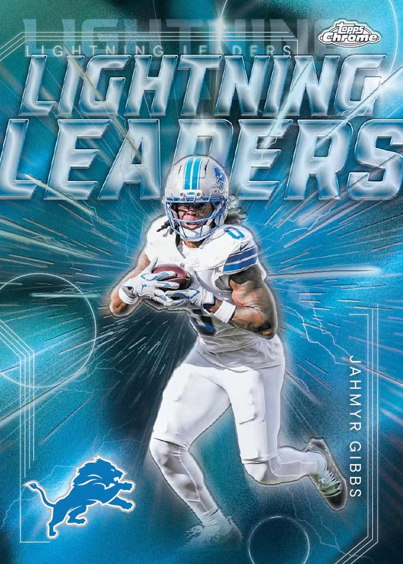 2025 Topps Chrome NFL Football Mega Box (SEALED)