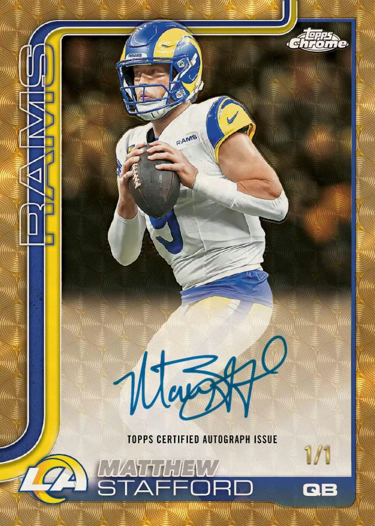 2025 Topps Chrome NFL Football Blaster Box (SEALED)