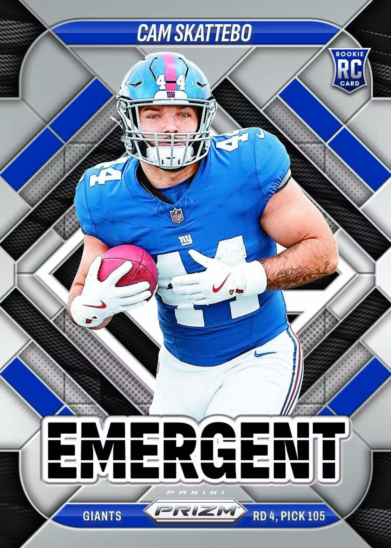 2025 Panini Prizm NFL Football Mega Box (Purple Pulsar) (SEALED)