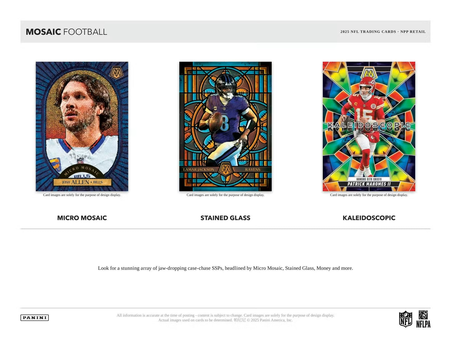 2025 Panini Mosaic NFL Football Blaster Box (Orange Parallels) (SEALED)