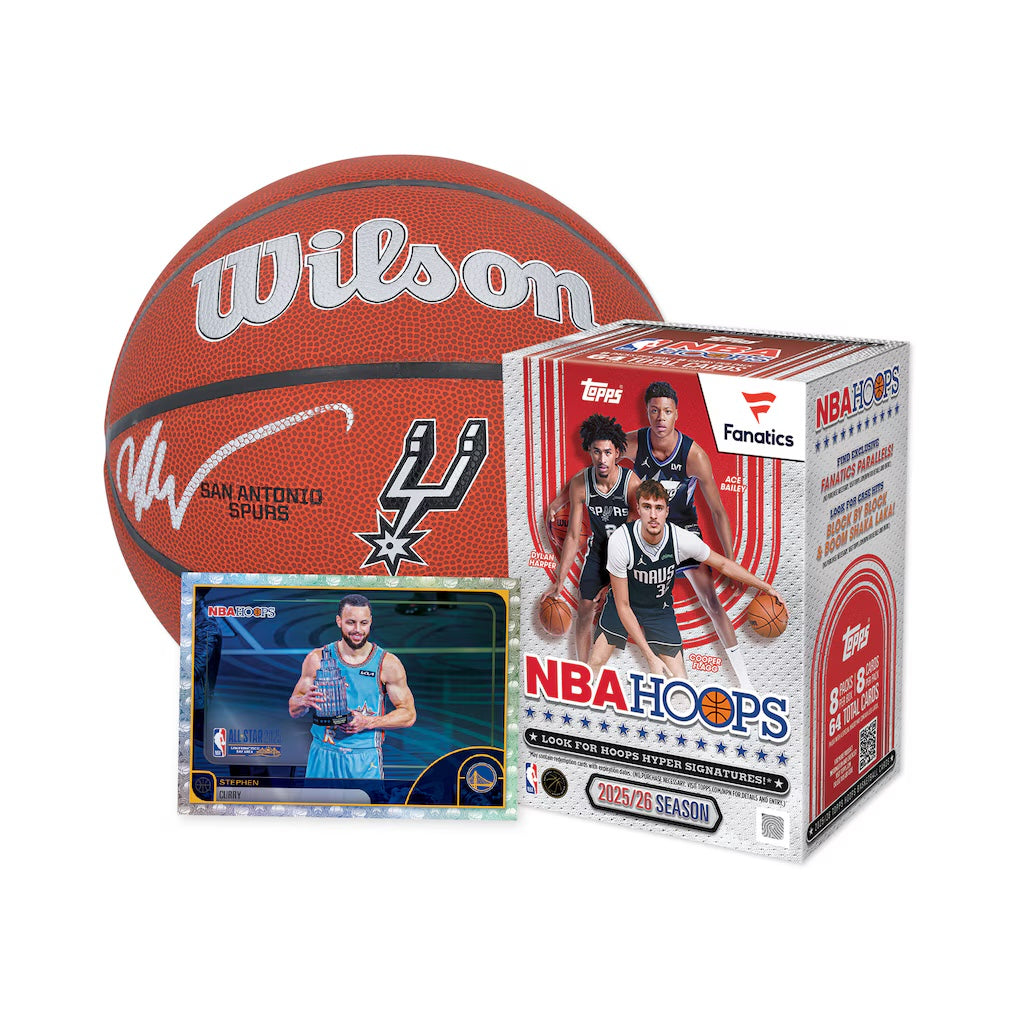 2025/26 Topps Hoops NBA Basketball Fanatics Exclusive Blaster Box (SEALED)