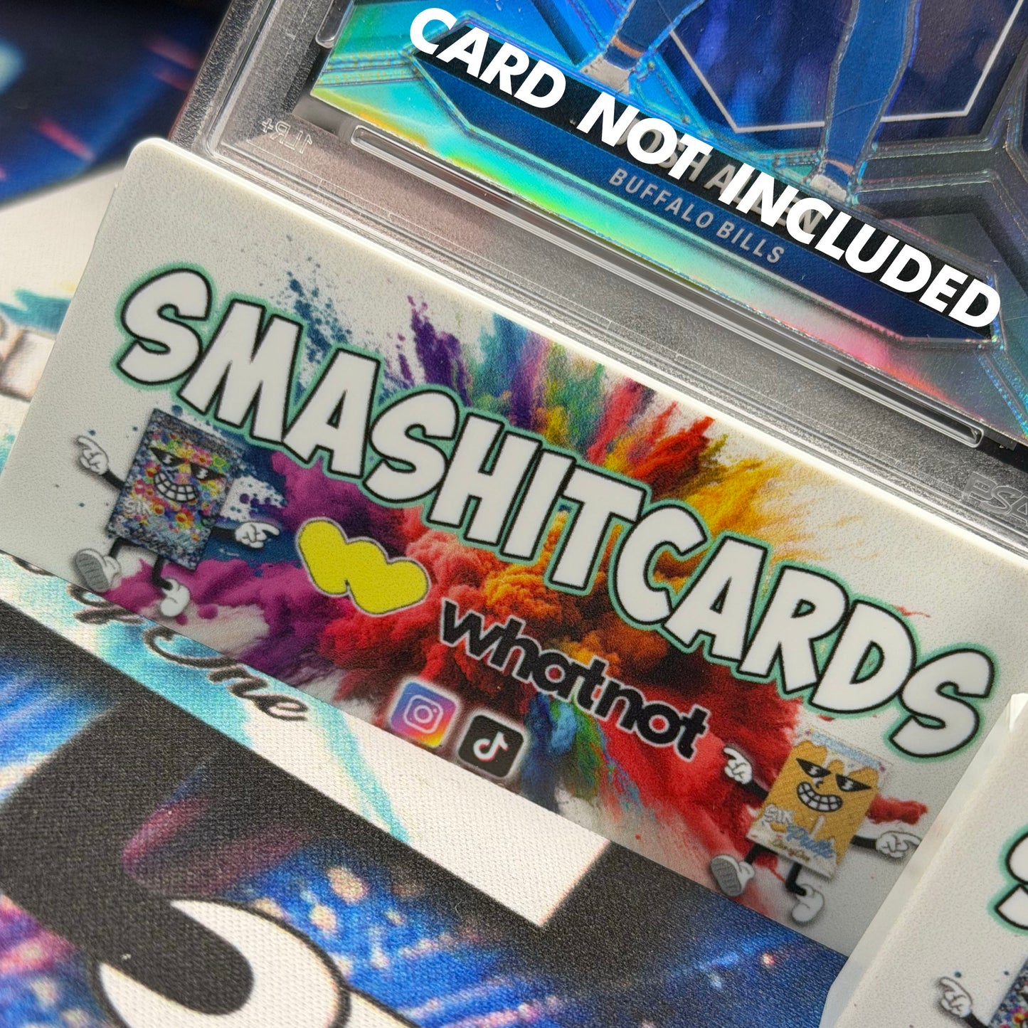 Smash It Cards x Stand Up--VariStand Adjustable Trading Card Stand