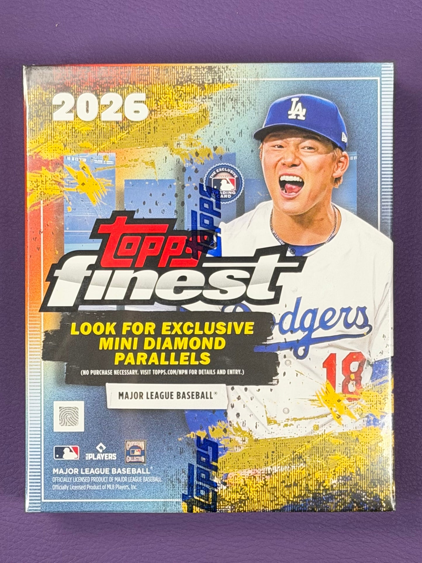 2026 Topps Finest MLB Baseball Mega Box (SEALED)