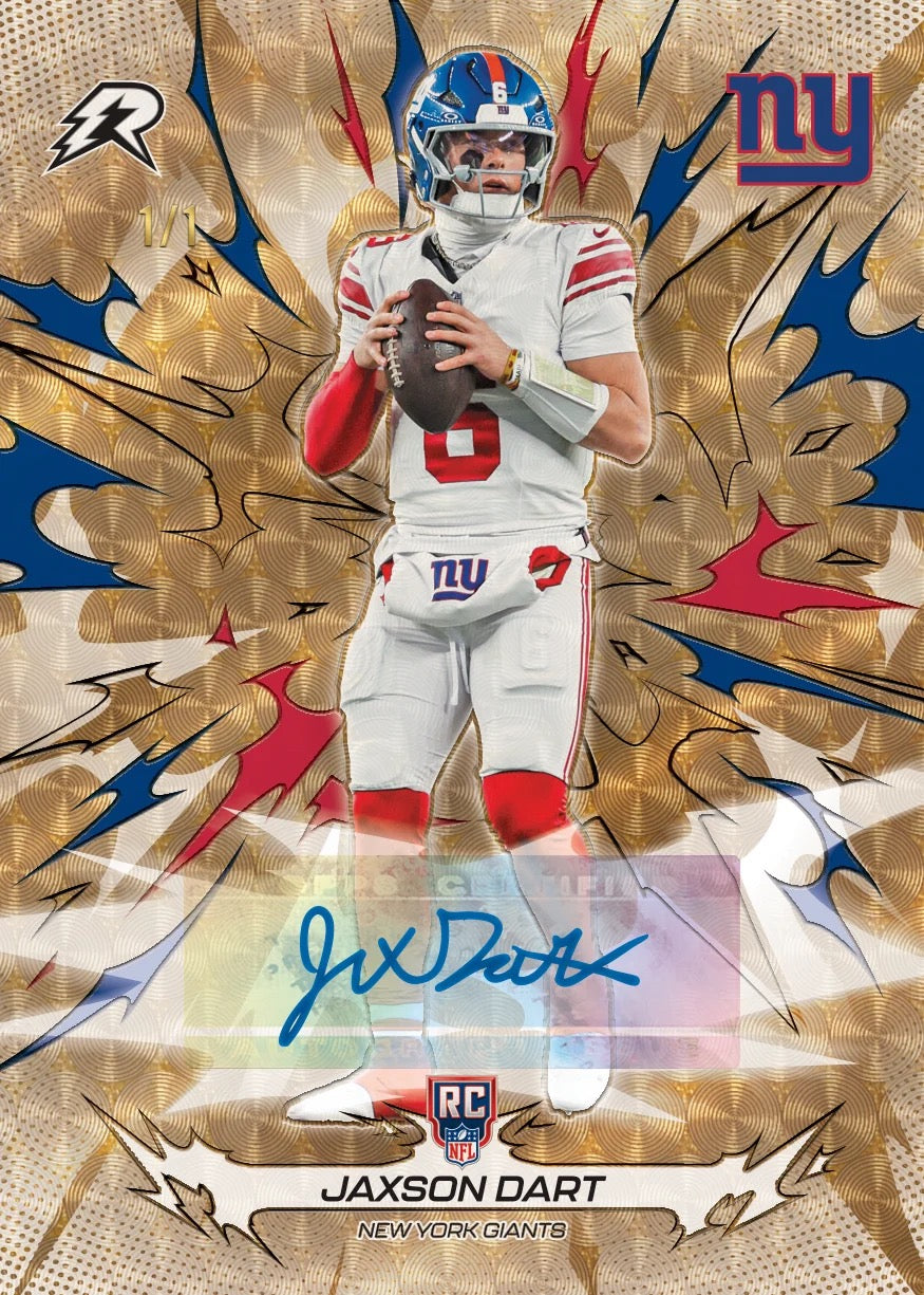 2025 Topps Resurgence NFL Football Mega Box (SEALED)
