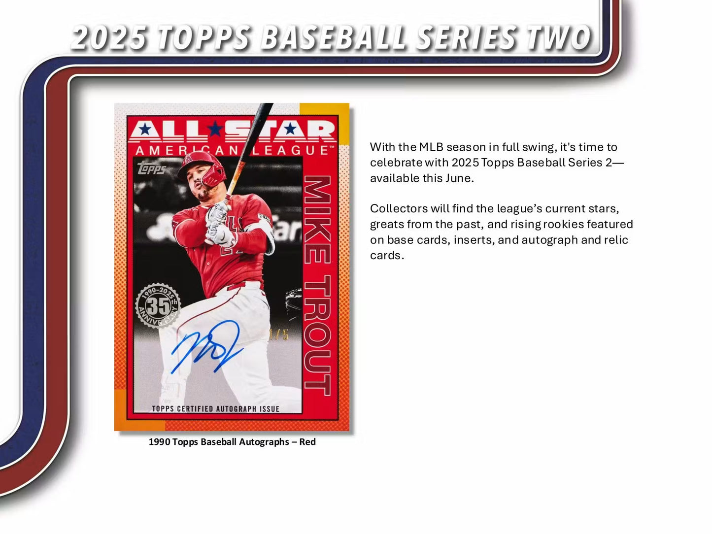 2025 Topps Series 2 MLB Baseball Retail Single Pack (SEALED)