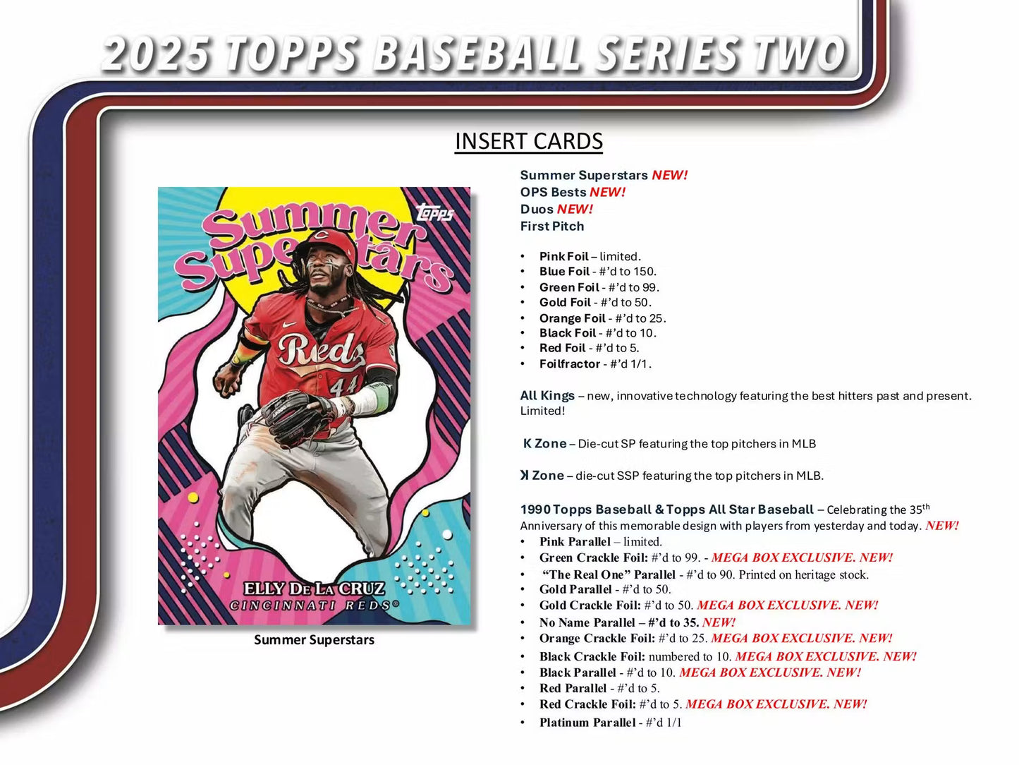 2025 Topps Series 2 MLB Baseball Retail Single Pack (SEALED)
