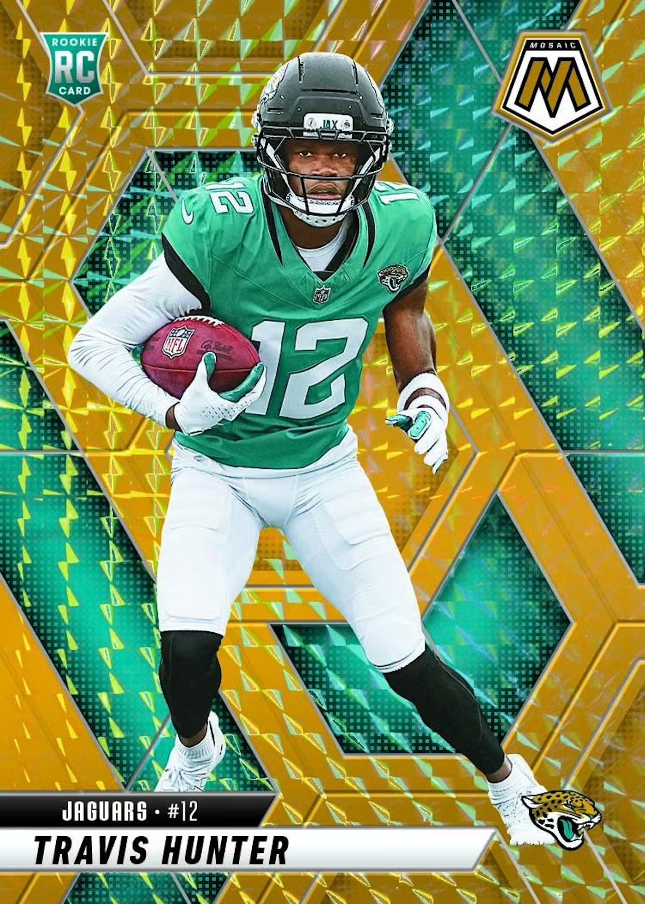 2025 Panini Mosaic NFL Football Blaster Box (Orange Parallels) (SEALED)