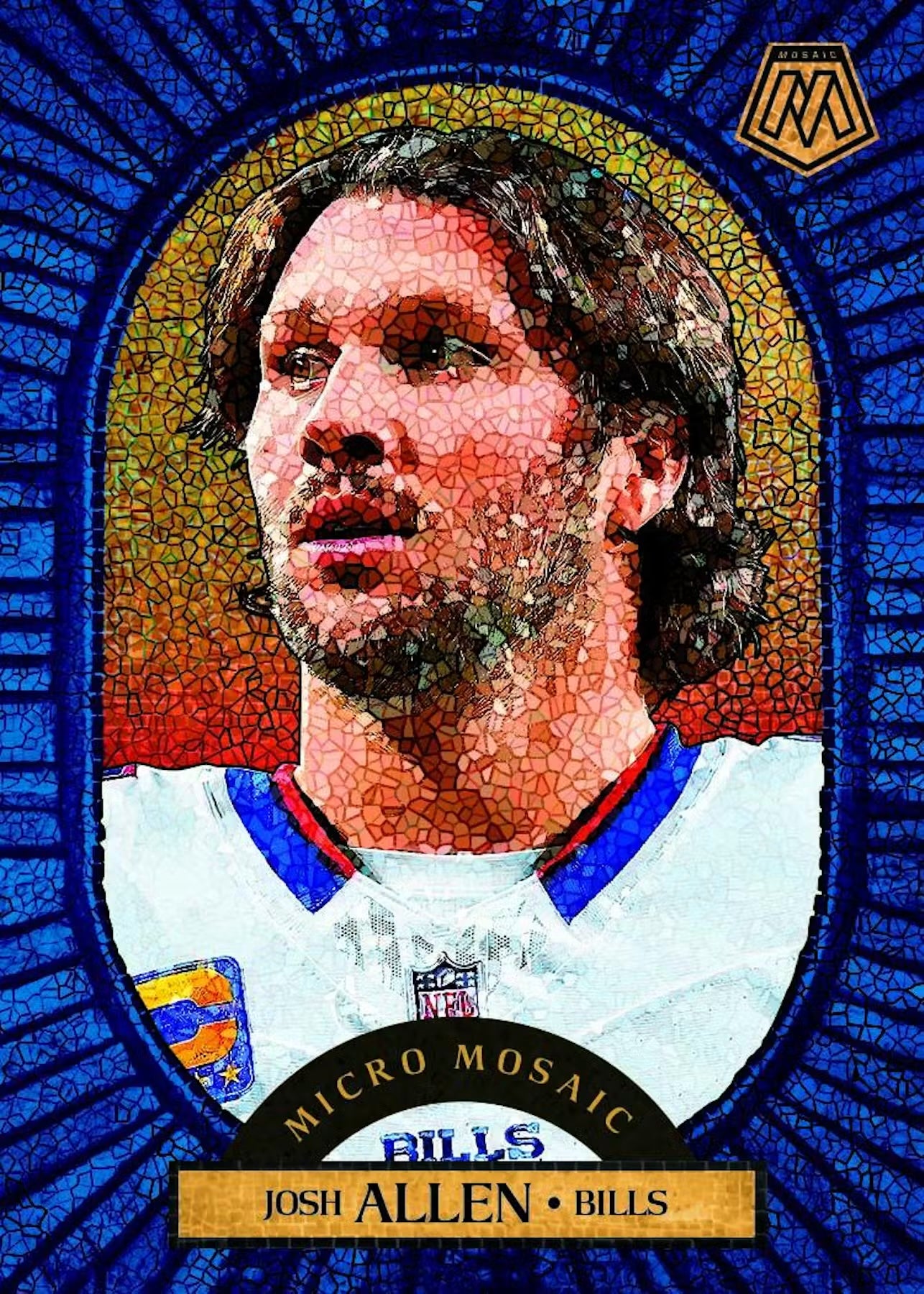 2025 Panini Mosaic NFL Football Blaster Box (Orange Parallels) (SEALED)